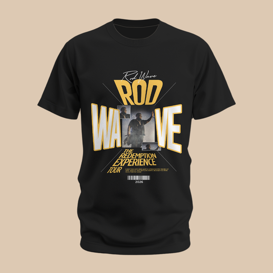 CUSTOM ROD WAVE REDEMPTION TOUR SHIRT