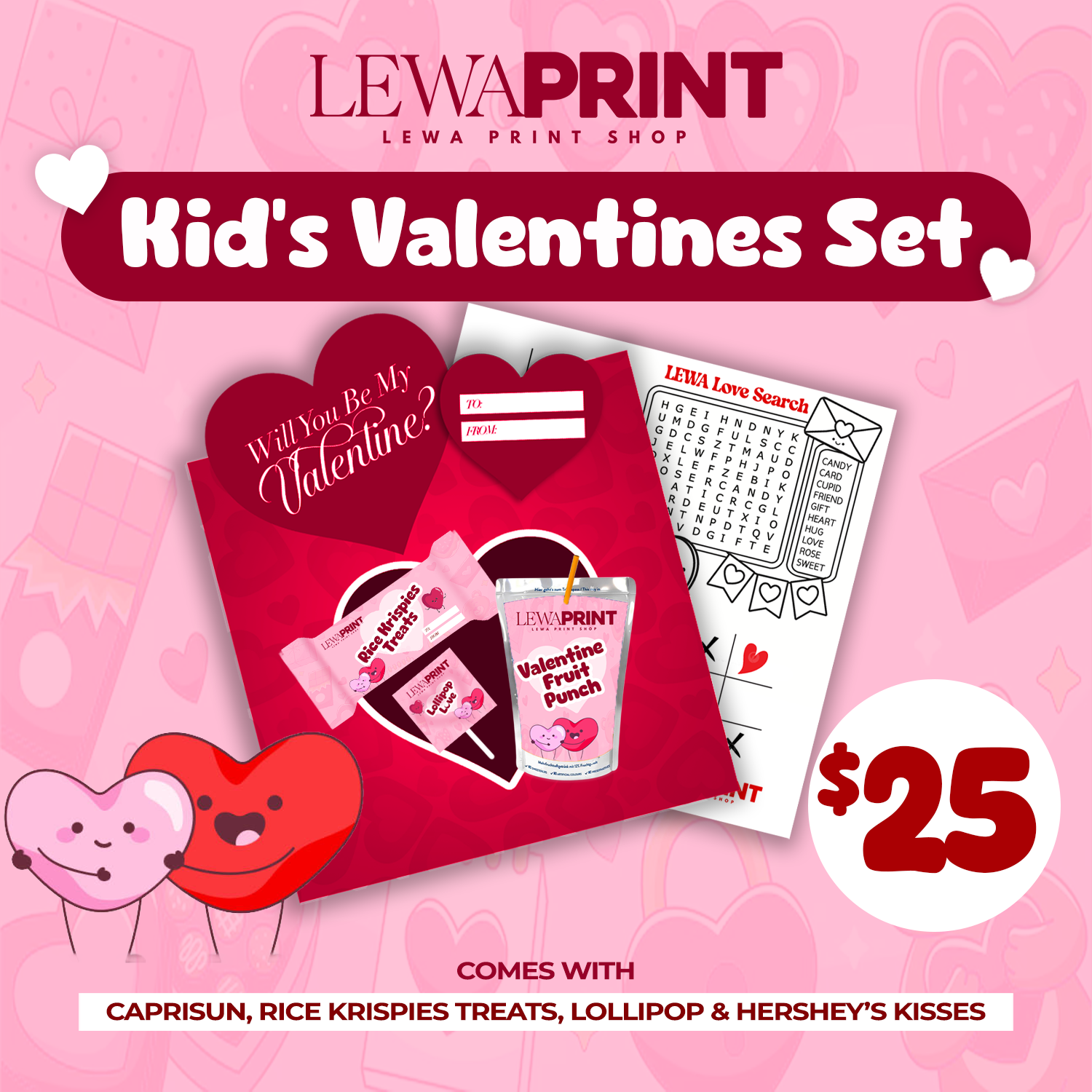 Kid's Valentine's Day Set
