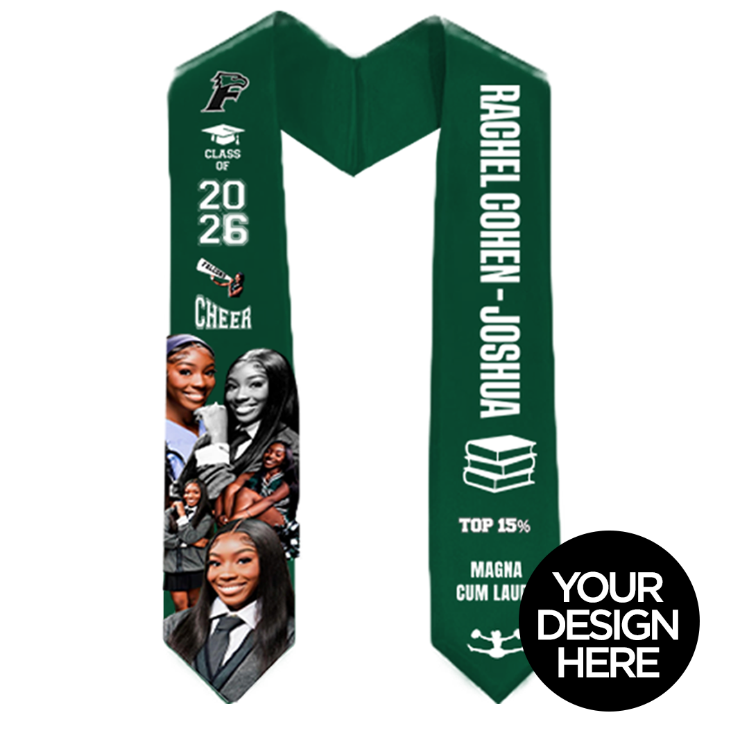 Custom Graduation Stoles Adult